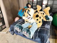 Fursuit Facesitting 2